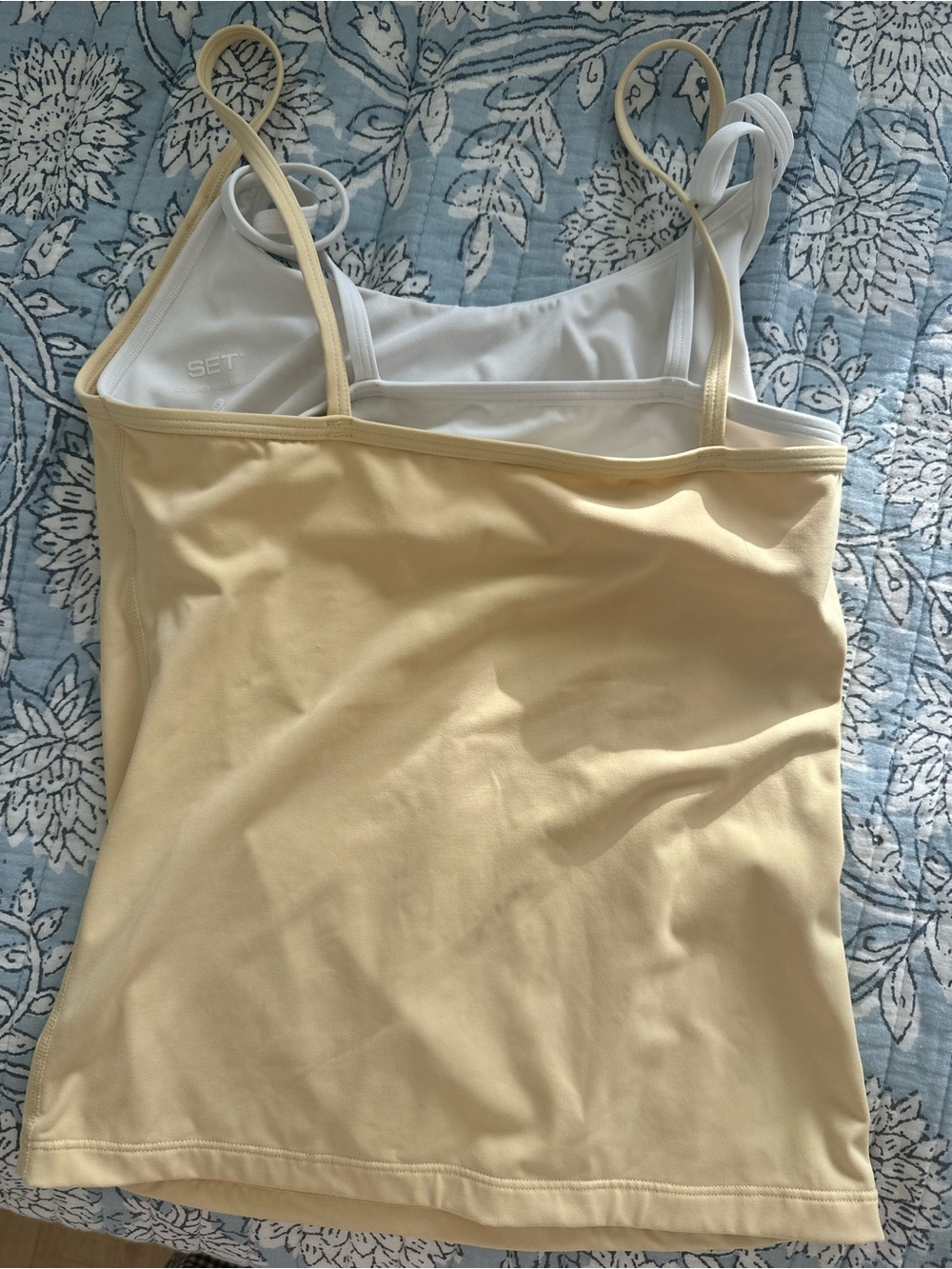 SET Active Yellow Tank & Short Set - Picture 2 of 5
